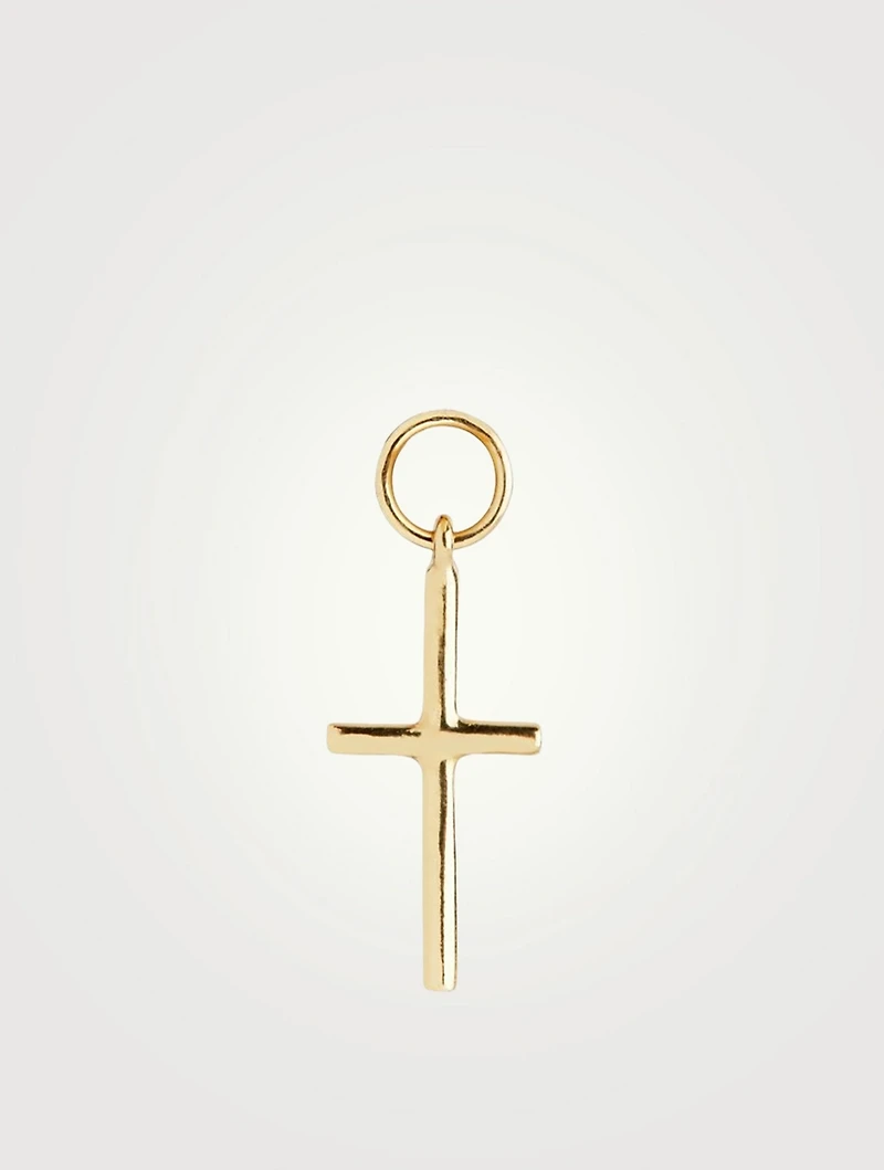 George Goldplated Cross Charm