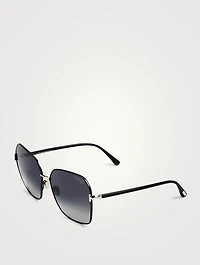 Claudia Geometric Polarized Sunglasses