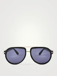 Geoffrey Aviator Sunglasses