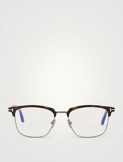Square Optical Glasses With Blue Block Technology
