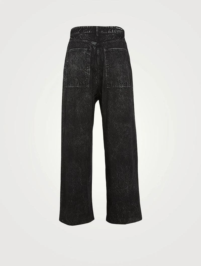 Trompe L'œil Baggy Jeans