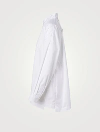 Cotton Poplin A-Line Shirt
