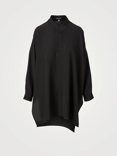 Silk Tunic Blouse
