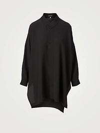 Silk Tunic Blouse