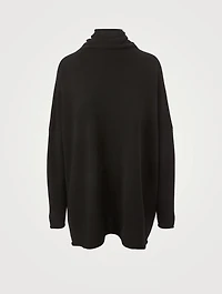 Cashmere Ribbed Tunic Sweater