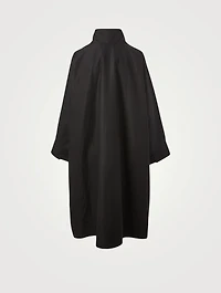 Cotton-Blend Lightweight Rain Jacket