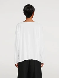 Cotton Long-Sleeve T-Shirt
