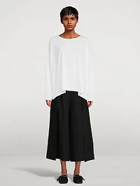 Cotton Long-Sleeve T-Shirt