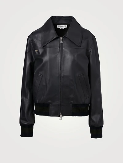 Nappa Plongé Bomber Jacket