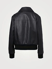 Nappa Plongé Bomber Jacket