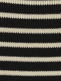 Cotton And Wool Sweater Striped Print