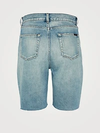 Denim Bermuda Shorts