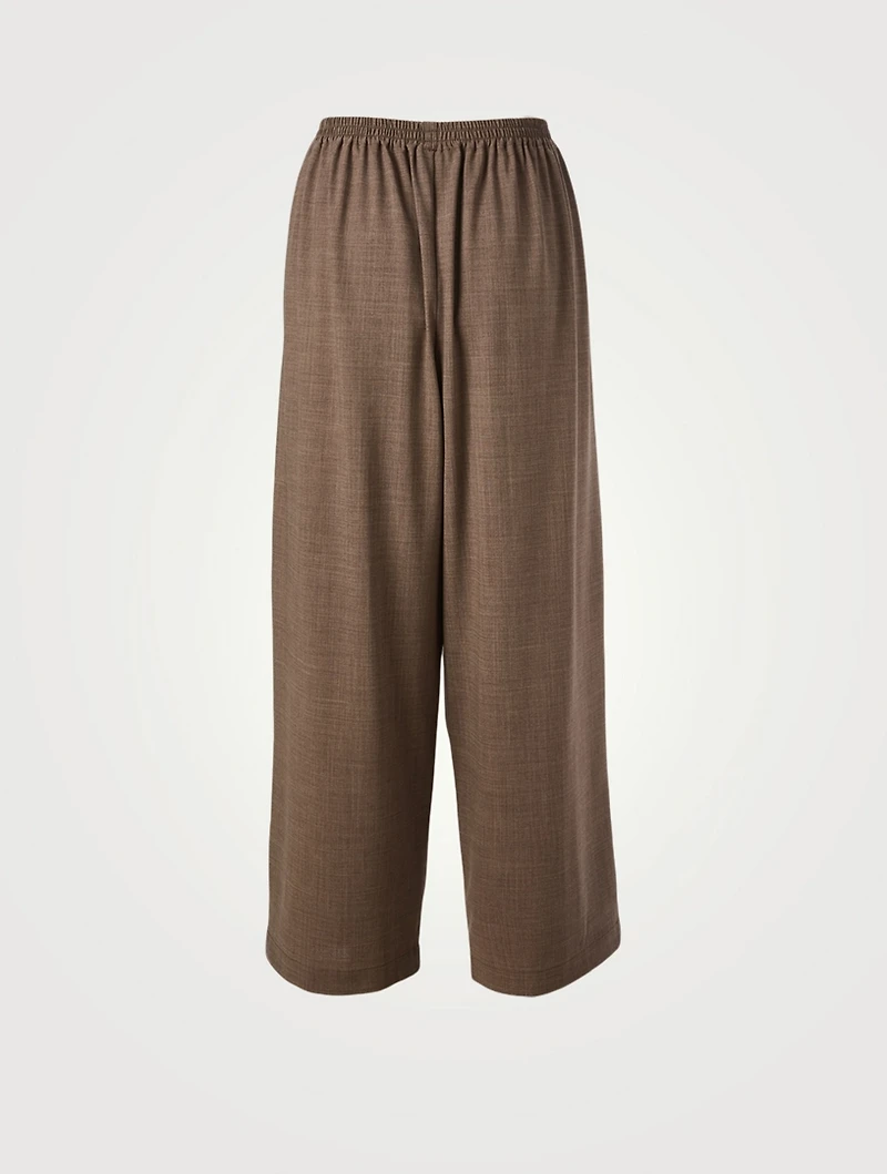 Wool Stretch Pants
