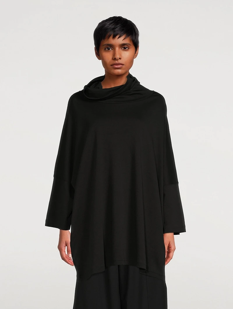 Cotton Turtleneck T-shirt