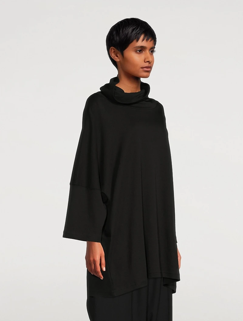 Cotton Turtleneck T-shirt