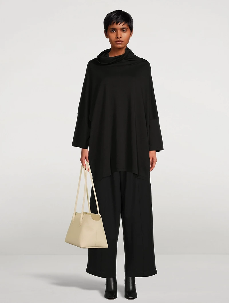 Cotton Turtleneck T-shirt