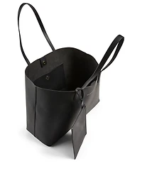 Strauss Leather Shopper Tote Bag