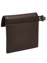 Tubuai Zipped Leather Cardholder