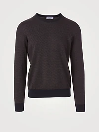 Wool Chevron Sweater