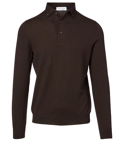 Wool Polo Shirt