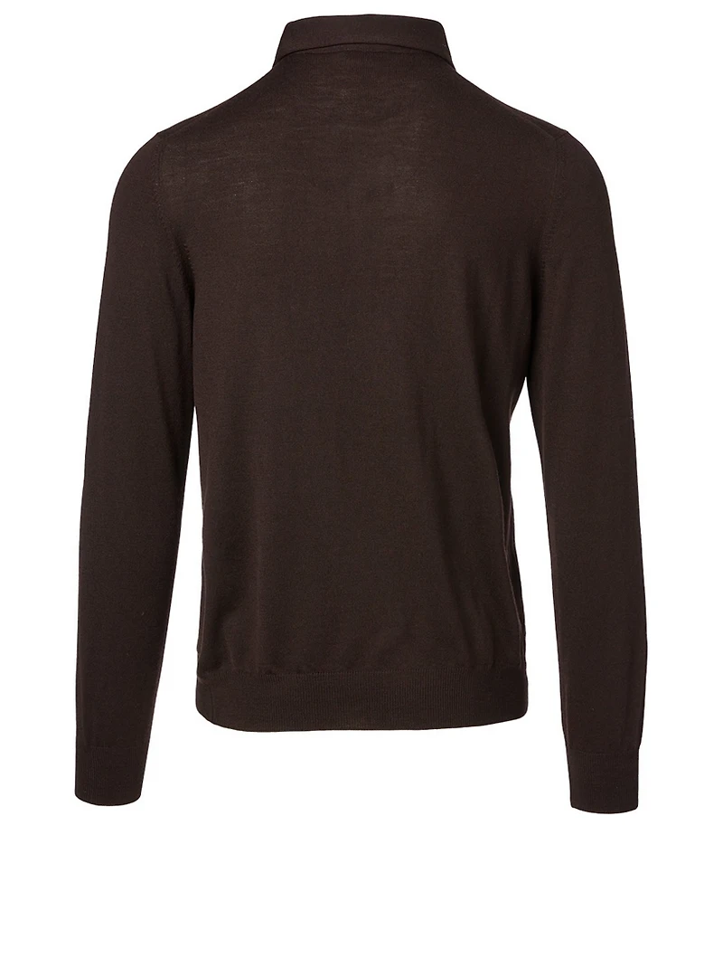 Wool Polo Shirt