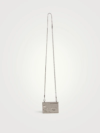 Wangloc Crystal Credit Card Clutch Bag