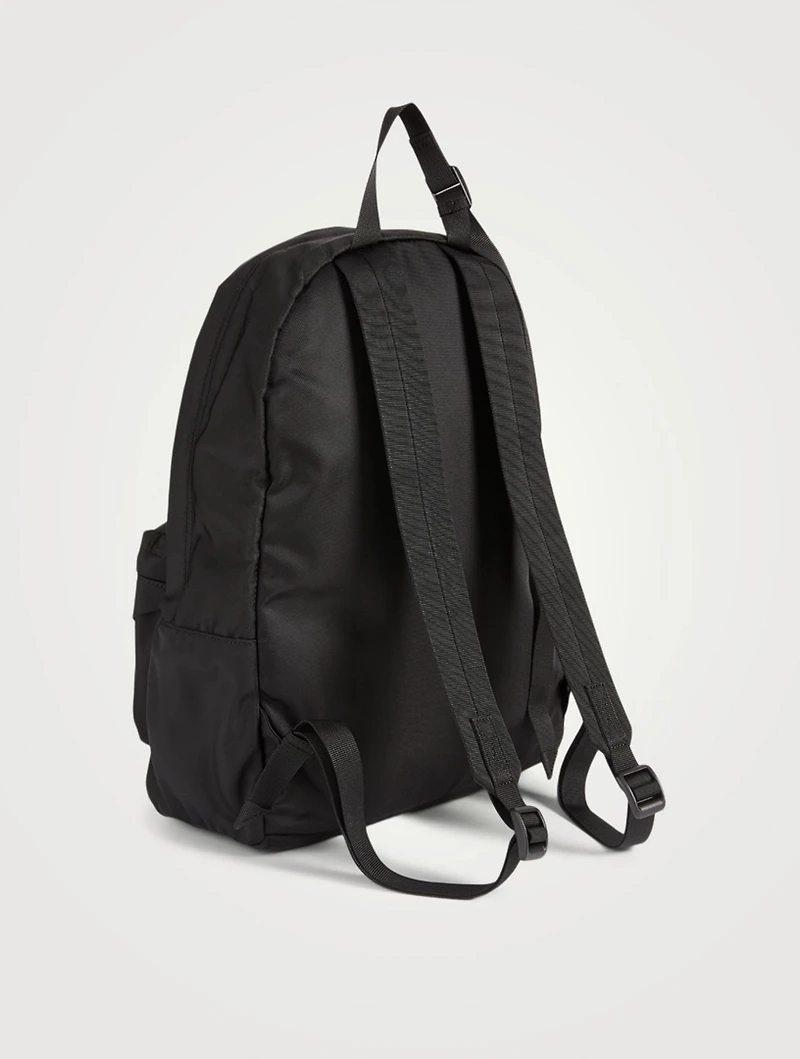 Wangsport Nylon Twill Backpack With Logo