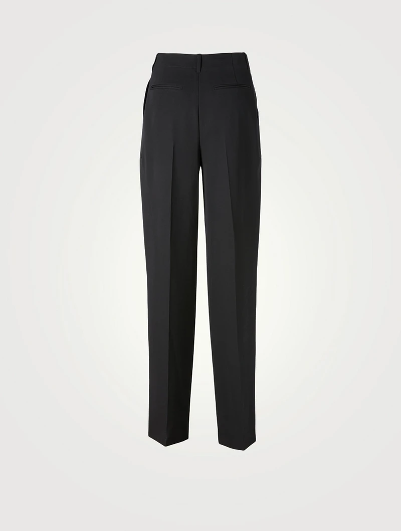 Jayda Wool High-Waisted Pants
