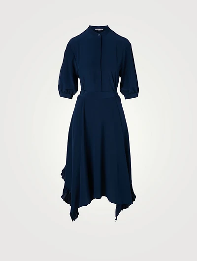 Ophelia Silk Crepe De Chine Dress