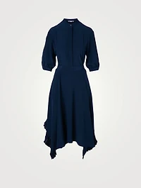 Ophelia Silk Crepe De Chine Dress