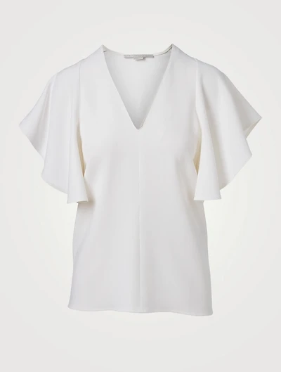 Mallory Stretch Cady Blouse