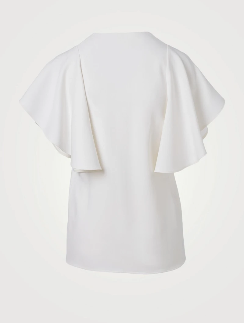 Mallory Stretch Cady Blouse