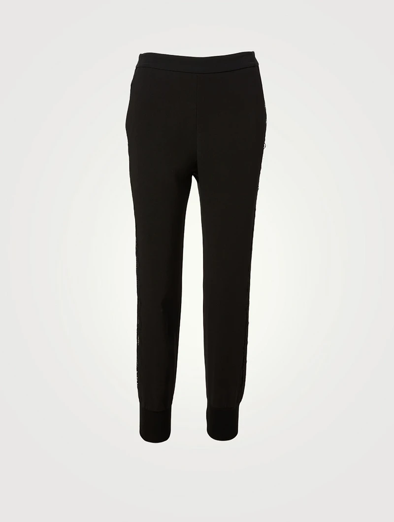 Julia Pants With Lace Stripe