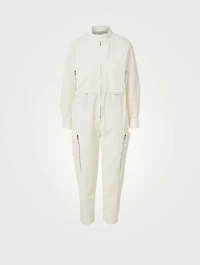 Alessia Compact Cotton Jumpsuit