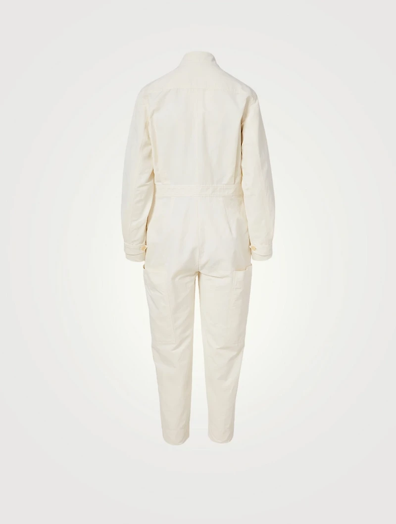Alessia Compact Cotton Jumpsuit