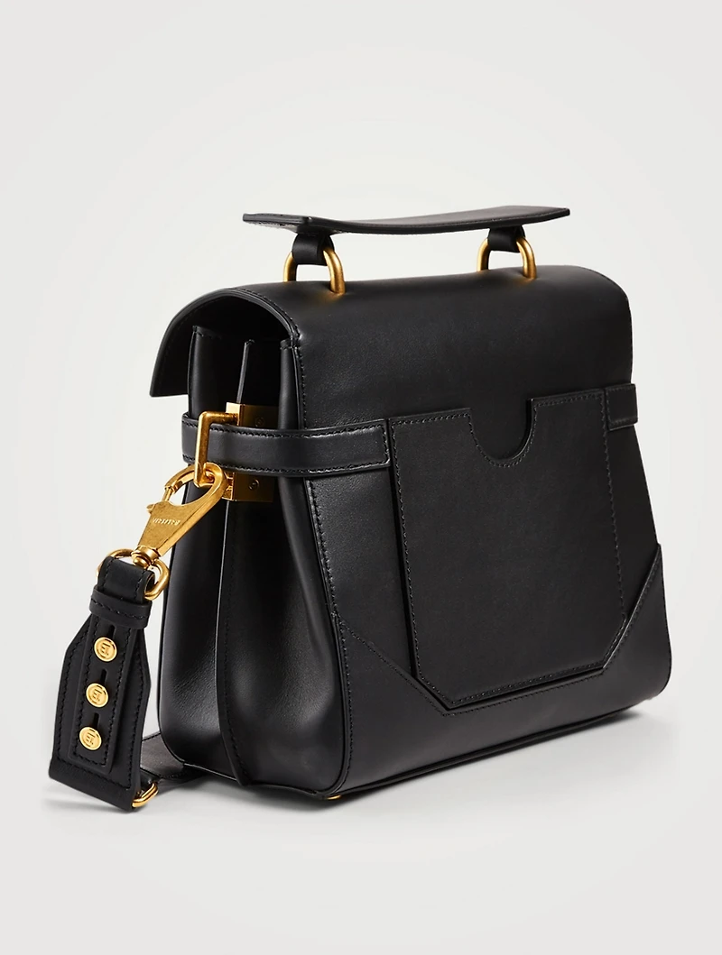 B-Buzz 23 Leather Top Handle Bag