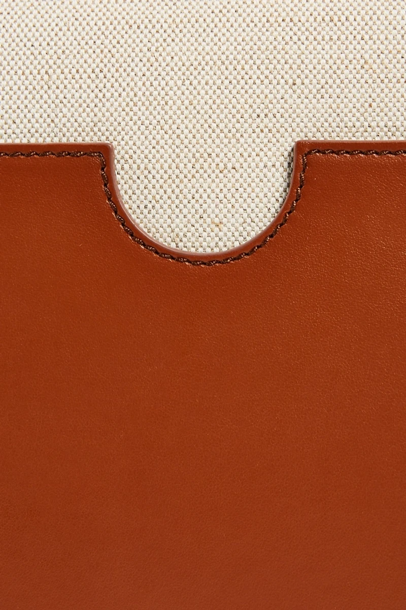 B-Buzz 23 Canvas Top Handle Bag With Logo