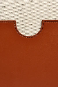 B-Buzz 23 Canvas Top Handle Bag With Logo