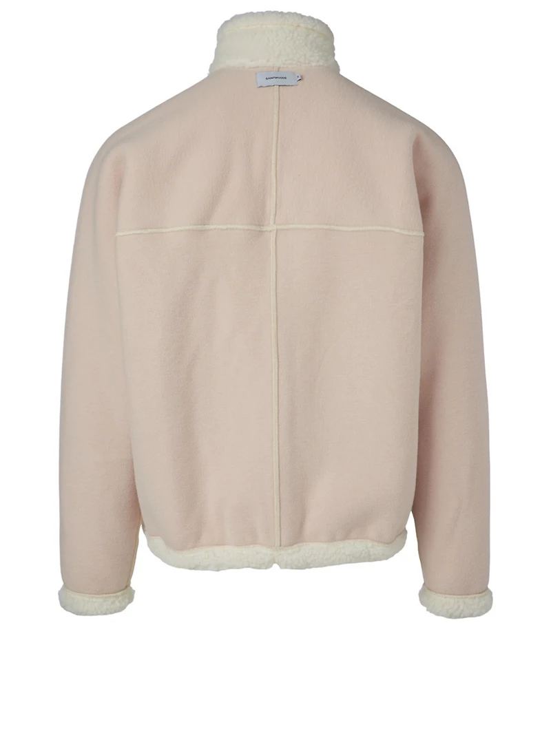 Sherpa Fleece Reversible Jacket