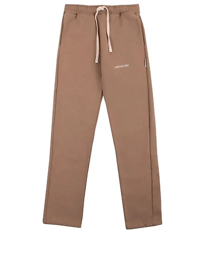 Cotton-Blend Logo Sweat Pants