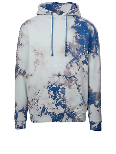 Cotton-Blend Hoodie With Acid Logo