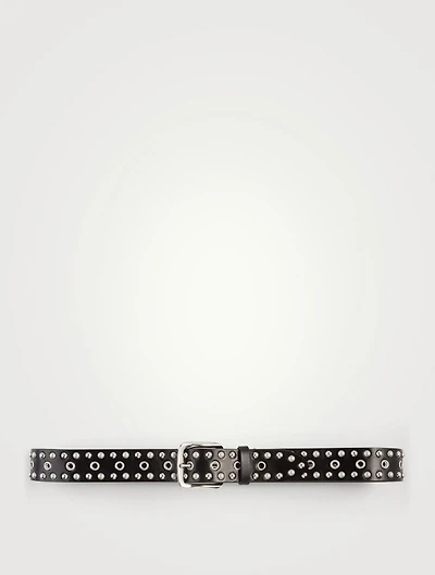 Rica Studded Leather Belt
