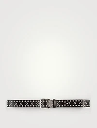 Rica Studded Leather Belt