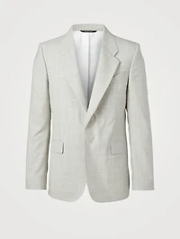 Wool Notch-Lapel Jacket