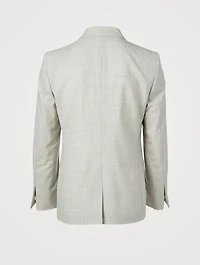 Wool Notch-Lapel Jacket