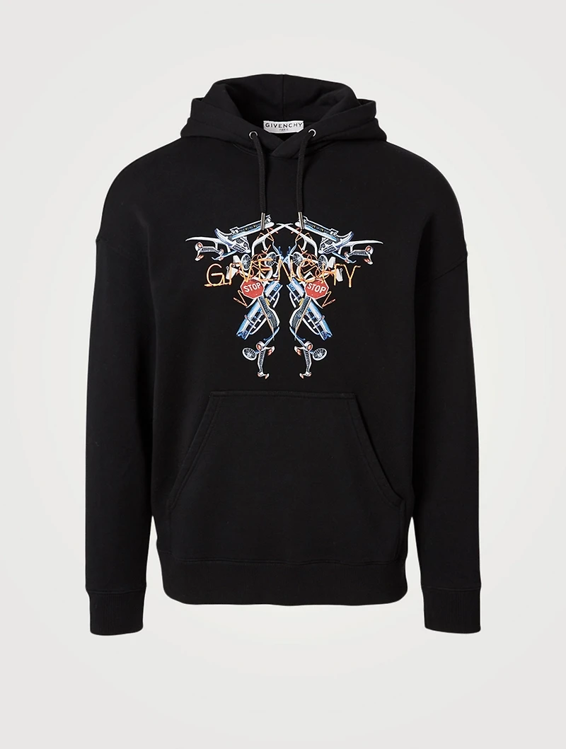 Neon Lights Cotton Hoodie