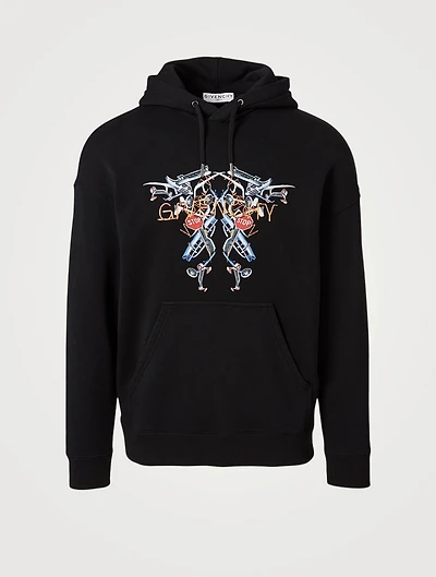 Neon Lights Cotton Hoodie