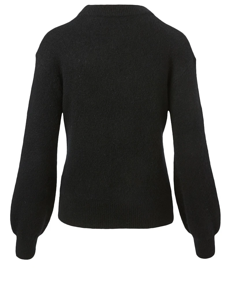Jaci Wool And Alpaca Crewneck Sweater