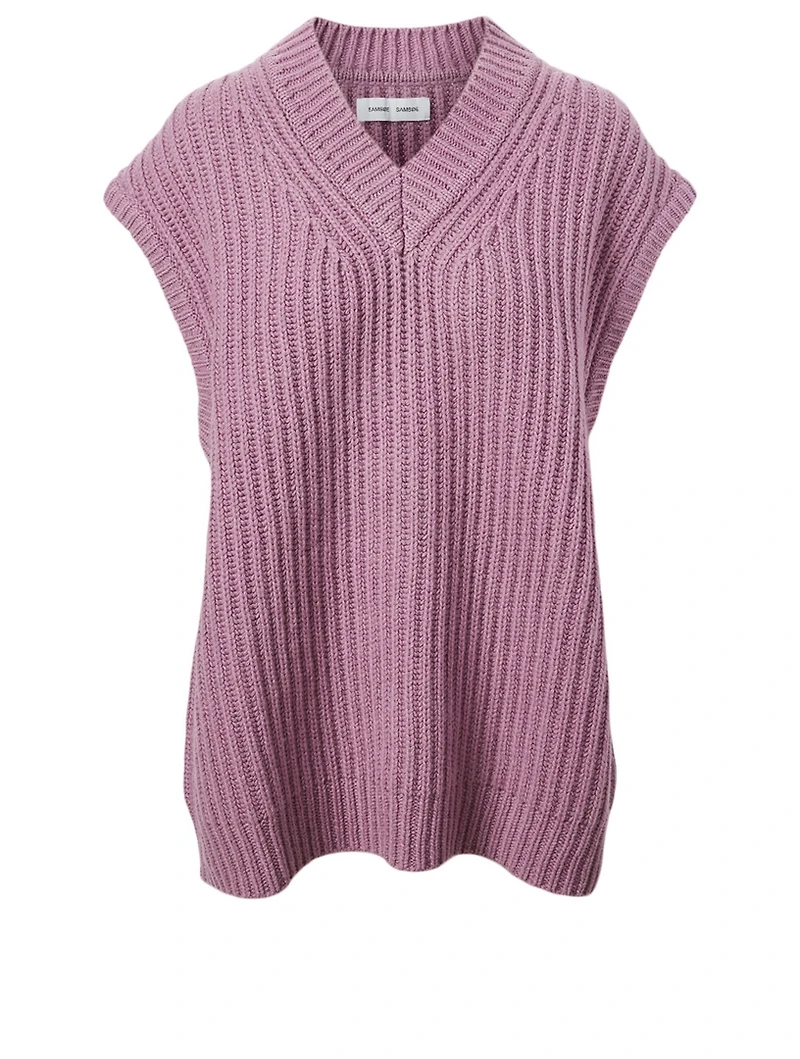 Keiko Wool-Blend Vest