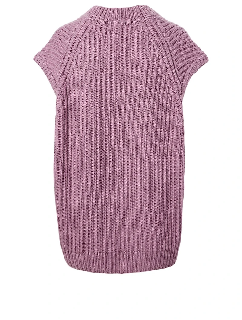 Keiko Wool-Blend Vest